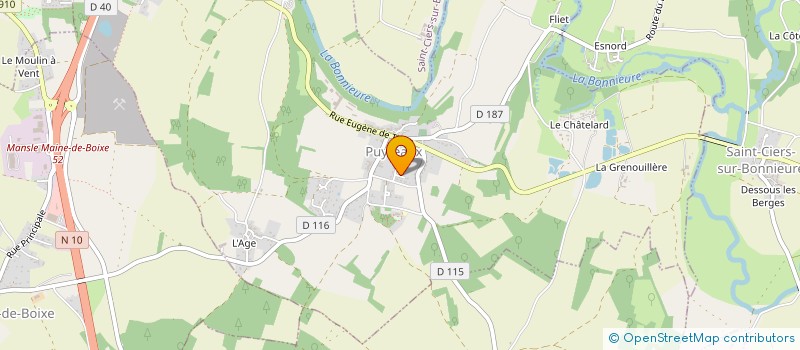 localisation de l'entreprise MADAME PATRICIA QUINTARD à FONTENILLE