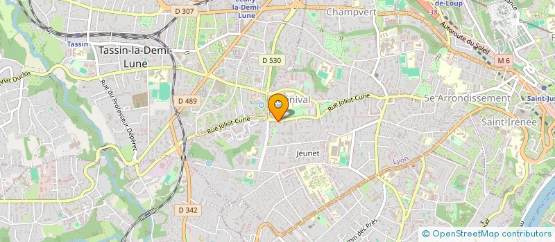 localisation de l'entreprise MADAME PATRICIA QUIST à LYON