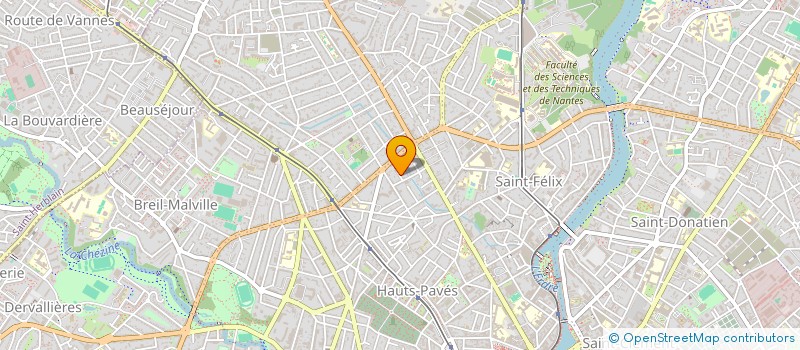 localisation de l'entreprise MADAME PATRICIA RADMILOVITCH à NANTES