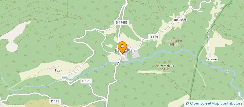 localisation de l'entreprise MADAME PATRICIA RAFFY  SAINT-JEAN-DE-MINERVOIS