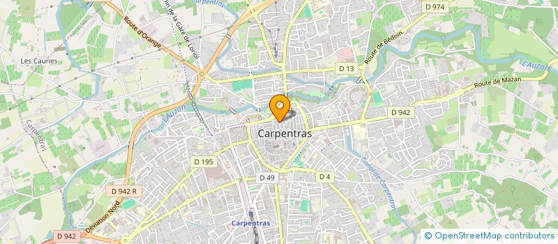 localisation de l'entreprise MADAME PATRICIA RAMI  CARPENTRAS