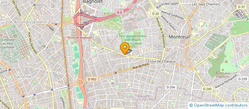 localisation de l'entreprise MADAME PATRICIA RATSIMANOHATRA à MONTREUIL