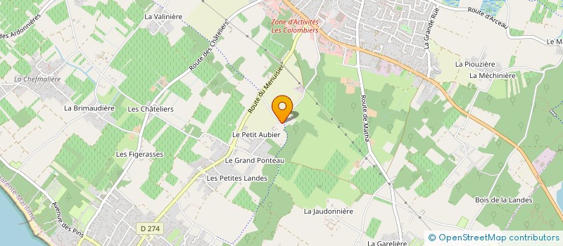 localisation de l'entreprise MADAME PATRICIA RAYE à SAINT-PIERRE-D OLERON