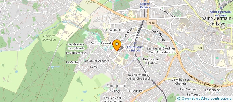 localisation de l'entreprise MADAME PATRICIA RAZAKANTOANINA  SAINT-GERMAIN-EN-LAYE