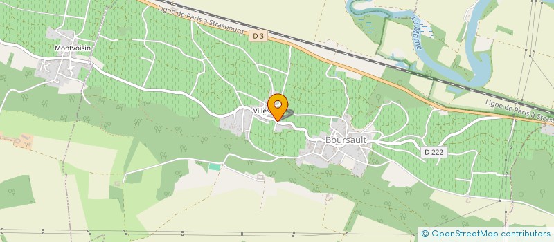 localisation de l'entreprise MADAME PATRICIA REGIMBART  BOURSAULT