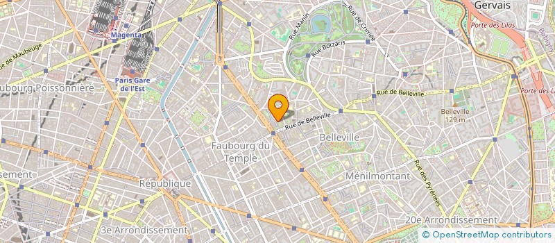 localisation de l'entreprise MADAME PATRICIA REGINATO  PARIS