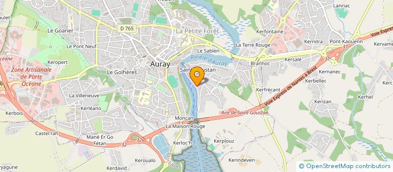 localisation de l'entreprise MADAME PATRICIA REMY à AURAY