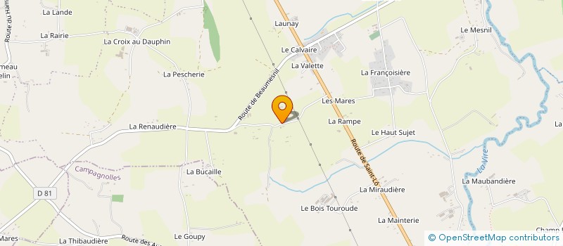 localisation de l'entreprise MADAME PATRICIA RENOUF  VALDALLIERE