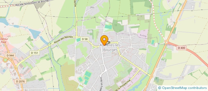 localisation de l'entreprise MADAME PATRICIA RIBAULT  BOURGES