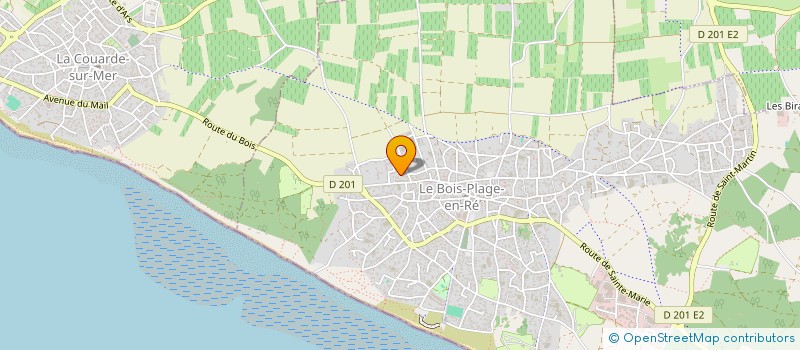 localisation de l'entreprise MADAME PATRICIA RIBEIRO GOMES  LE BOIS-PLAGE-EN-RE