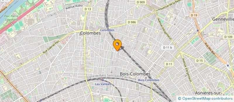 localisation de l'entreprise MADAME PATRICIA RICHARD à COLOMBES