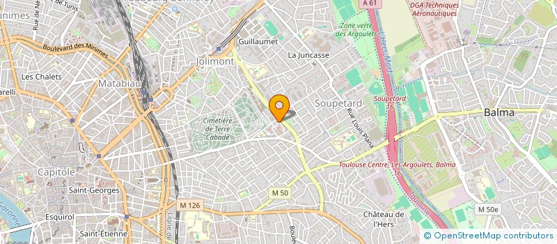 localisation de l'entreprise MADAME PATRICIA RICHARD à TOULOUSE