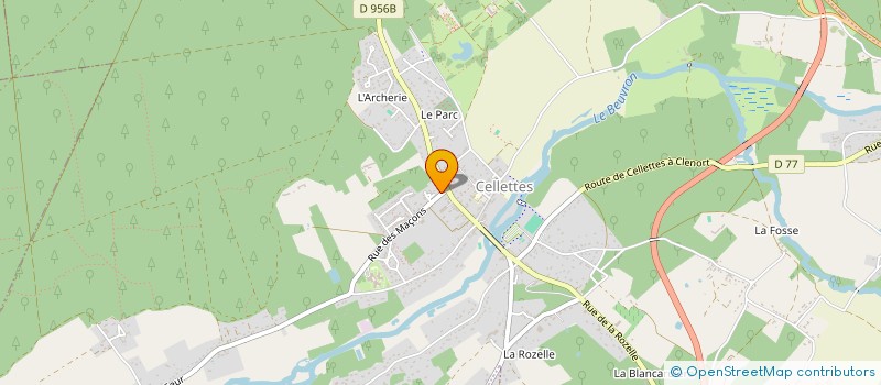 localisation de l'entreprise MADAME PATRICIA RICHARD à CELLETTES