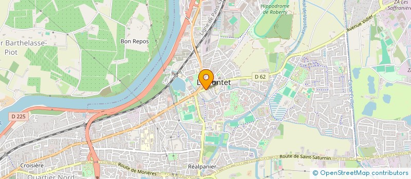 localisation de l'entreprise MADAME PATRICIA RIEU  LE PONTET