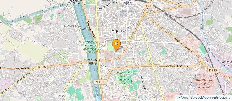 localisation de l'entreprise MADAME PATRICIA RIGAUD à AGEN