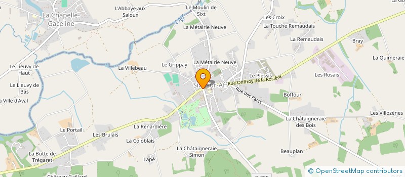 localisation de l'entreprise MADAME PATRICIA RIO  SIXT-SUR-AFF