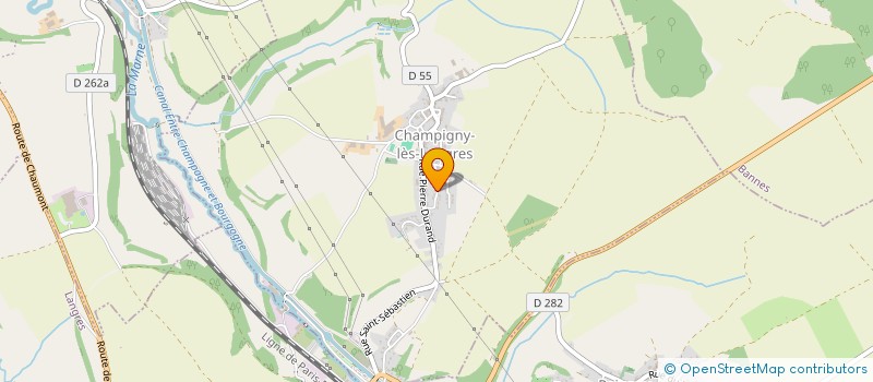localisation de l'entreprise MADAME PATRICIA RIPP à CHAMPIGNY-LES-LANGRES