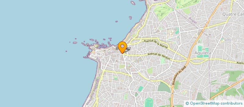localisation de l'entreprise MADAME PATRICIA RISCLES à BIARRITZ