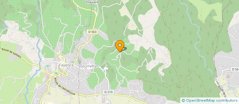 localisation de l'entreprise MADAME PATRICIA RISPOSI  TOURRETTES