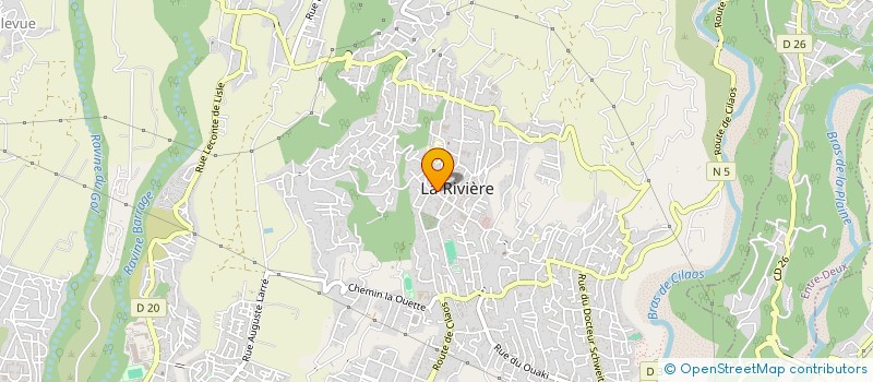 localisation de l'entreprise MADAME PATRICIA RIVIERE à SAINT-LOUIS