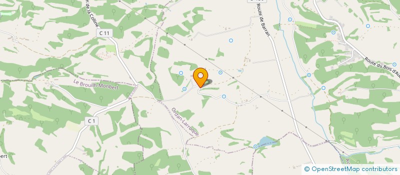 localisation de l'entreprise MADAME PATRICIA RIVIERE  ORDAN-LARROQUE