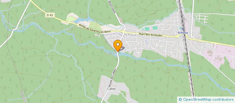 localisation de l'entreprise MADAME PATRICIA RIVOLTELLA  YCHOUX