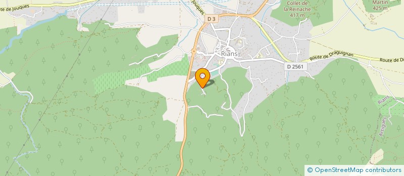 localisation de l'entreprise MADAME PATRICIA ROBINSON  RIANS