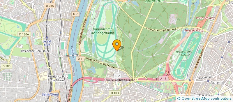 localisation de l'entreprise MADAME PATRICIA ROCHAIS  PARIS