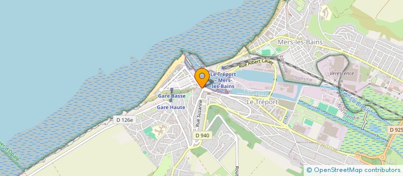 localisation de l'entreprise MADAME PATRICIA ROCKAERT  LE TREPORT