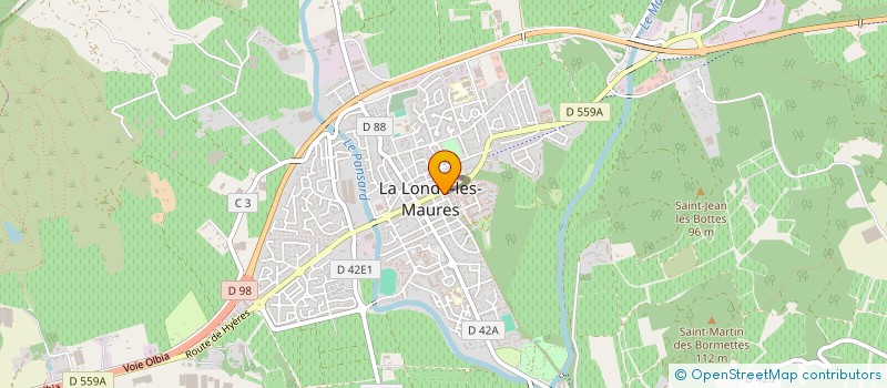 localisation de l'entreprise MADAME PATRICIA ROIG à LA LONDE-LES-MAURES