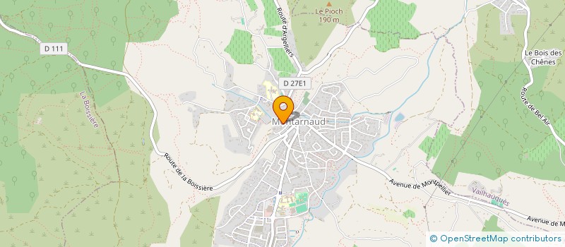 localisation de l'entreprise MADAME PATRICIA ROLL  MONTARNAUD