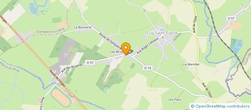 localisation de l'entreprise MADAME PATRICIA ROMAIN  ELBEUF-EN-BRAY