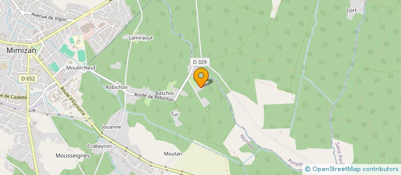 localisation de l'entreprise MADAME PATRICIA ROQUEBERT  MIMIZAN