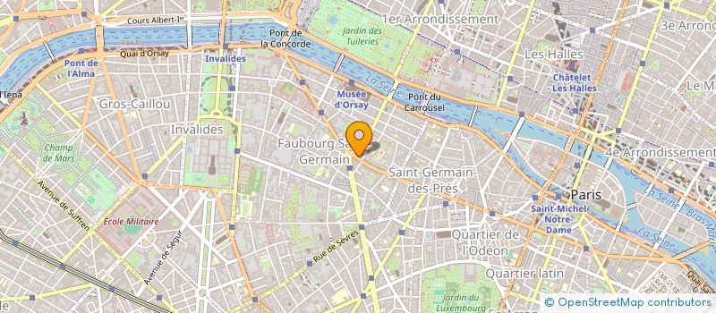 localisation de l'entreprise MADAME PATRICIA ROSATO  PARIS