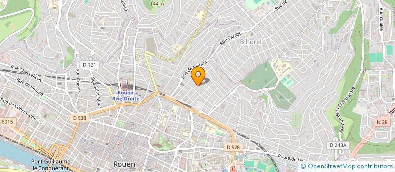 localisation de l'entreprise MADAME PATRICIA ROUILLE à ROUEN