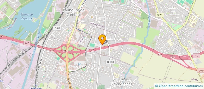 localisation de l'entreprise MADAME PATRICIA ROUSSEAUX  MARLY