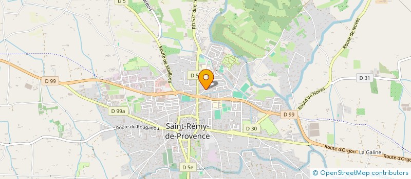 localisation de l'entreprise MADAME PATRICIA ROUX à SAINT-REMY-DE-PROVENCE