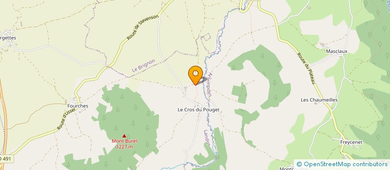 localisation de l'entreprise MADAME PATRICIA ROUX  SAINT-HAON