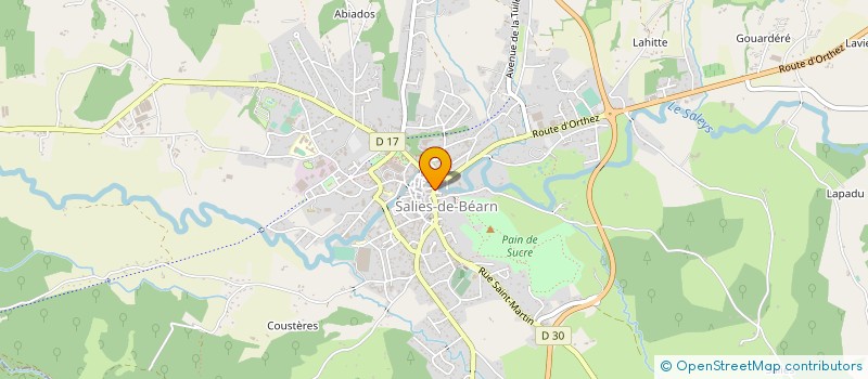 localisation de l'entreprise MADAME PATRICIA ROVERS à SALIES-DE-BEARN