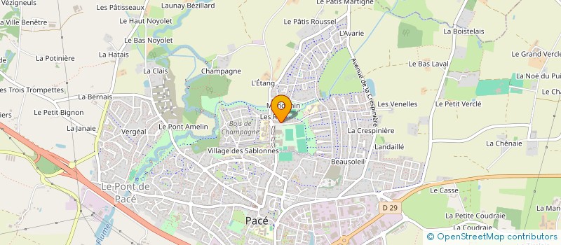 localisation de l'entreprise MADAME PATRICIA RUELLAND à PACE