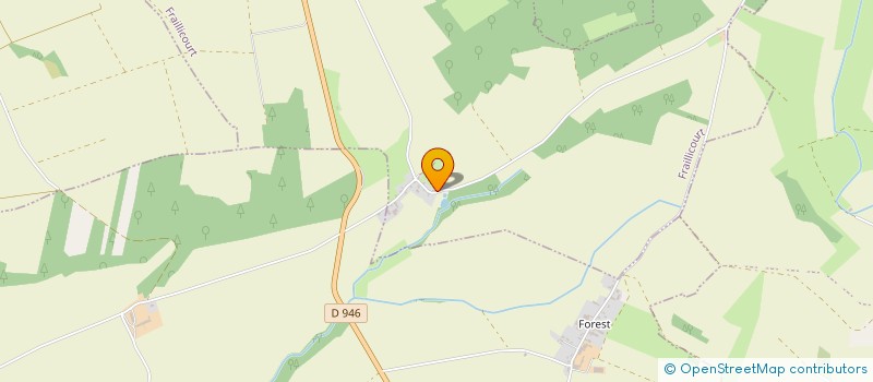 localisation de l'entreprise MADAME PATRICIA SABATHE  FRAILLICOURT