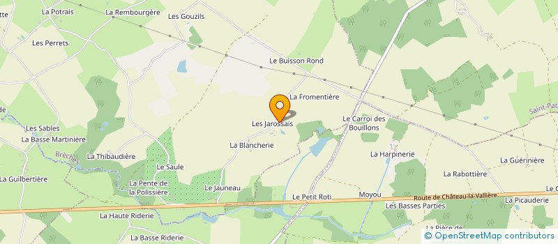 localisation de l'entreprise MADAME PATRICIA SABIRON à CHANNAY-SUR-LATHAN