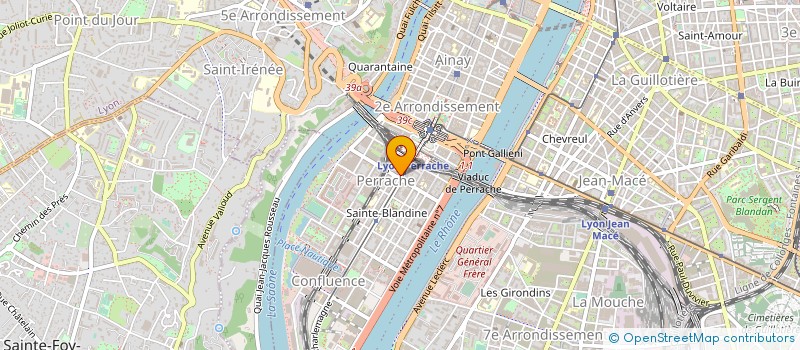 localisation de l'entreprise MADAME PATRICIA SACCUCCI  BRON