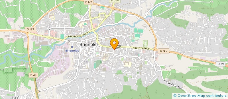 localisation de l'entreprise MADAME PATRICIA SAFINA à BRIGNOLES