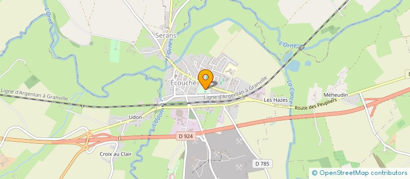localisation de l'entreprise MADAME PATRICIA SAGHAARD à ECOUCHE-LES-VALLEES