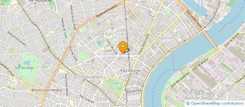 localisation de l'entreprise MADAME PATRICIA SALAMERO à BORDEAUX