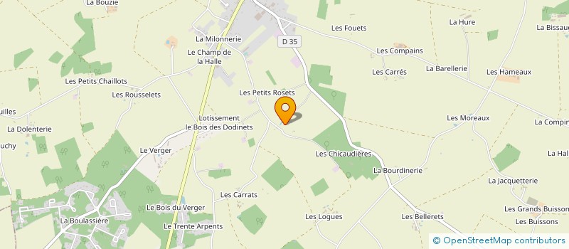 localisation de l'entreprise MADAME PATRICIA SALARD à CHUELLES
