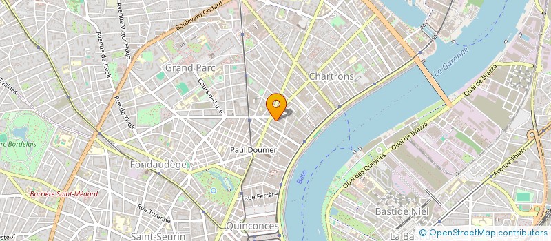 localisation de l'entreprise MADAME PATRICIA SALAUD à BORDEAUX