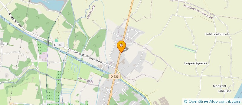 localisation de l'entreprise MADAME PATRICIA SALEM à MARMANDE
