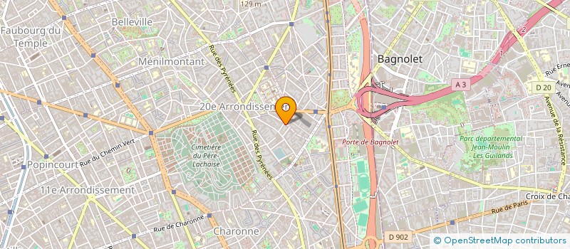 localisation de l'entreprise MADAME PATRICIA SALINGRE  PARIS